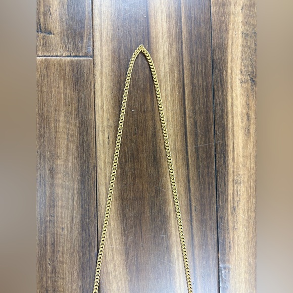 Black and Gold Beaded Crossbody Purse Chain Strap, y2k vintage 80s - Picture 3 of 9